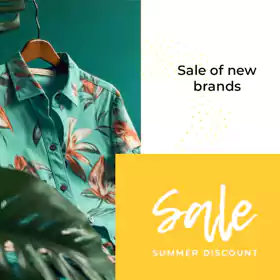 Instagram Fashion Collection Ads Banner Design