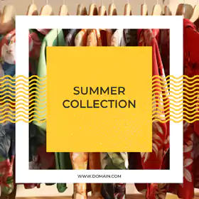 Instagram Fashion Collection Ads Banner Design